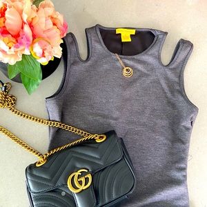 Slim fit Athleisure Grey Dress